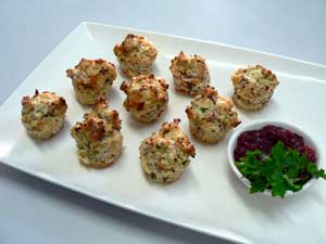 Ham, Cheese & Mustard Muffins